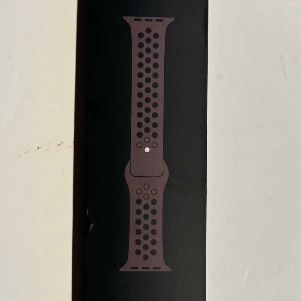 Ironstone/Black Nike Sport Band for Apple Watch